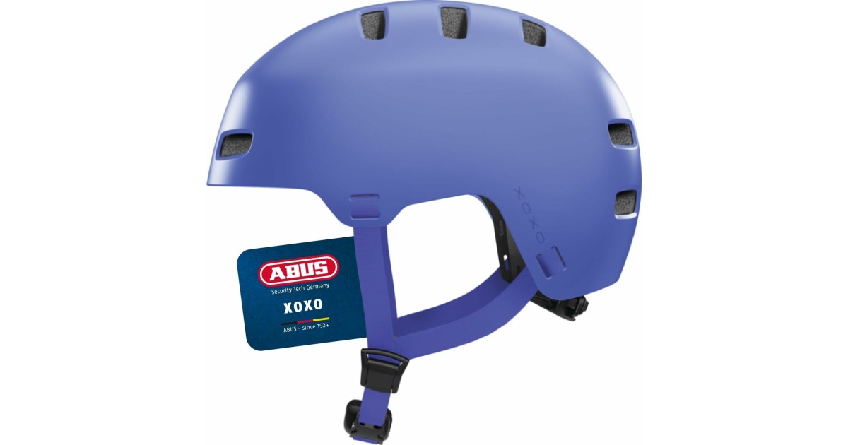 ABUS XOXO fietshelm stadshelm in skaterlook helm voor skateboard, fiets