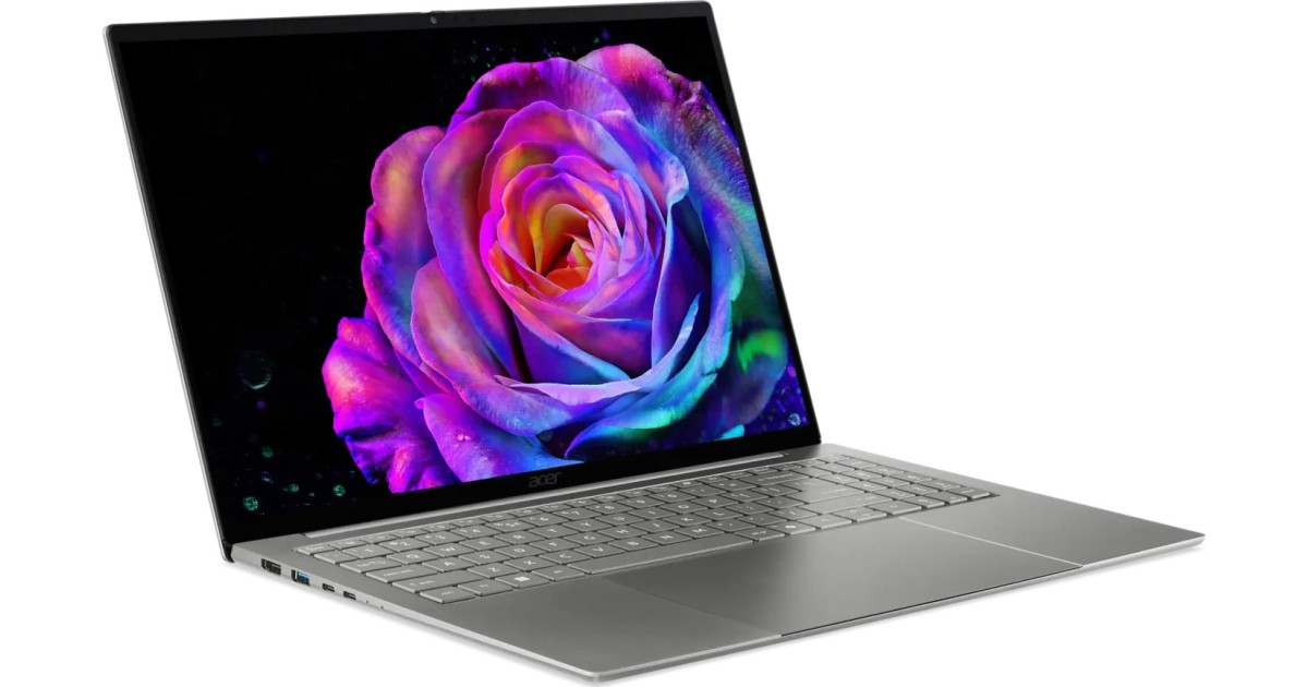 Acer Swift 16 AI OLED SF16-71T im Test 2026: 1,8 gut