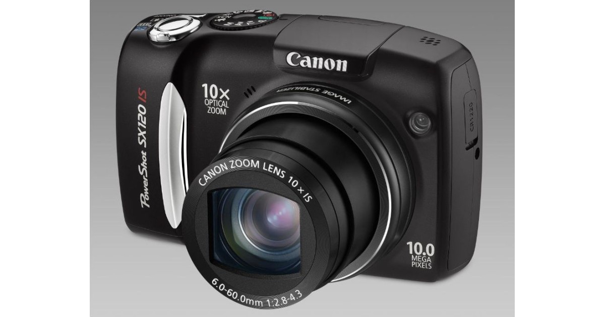 Canon PowerShot SX120 IS im Test: 2,2 gut | 10 Megapixel und