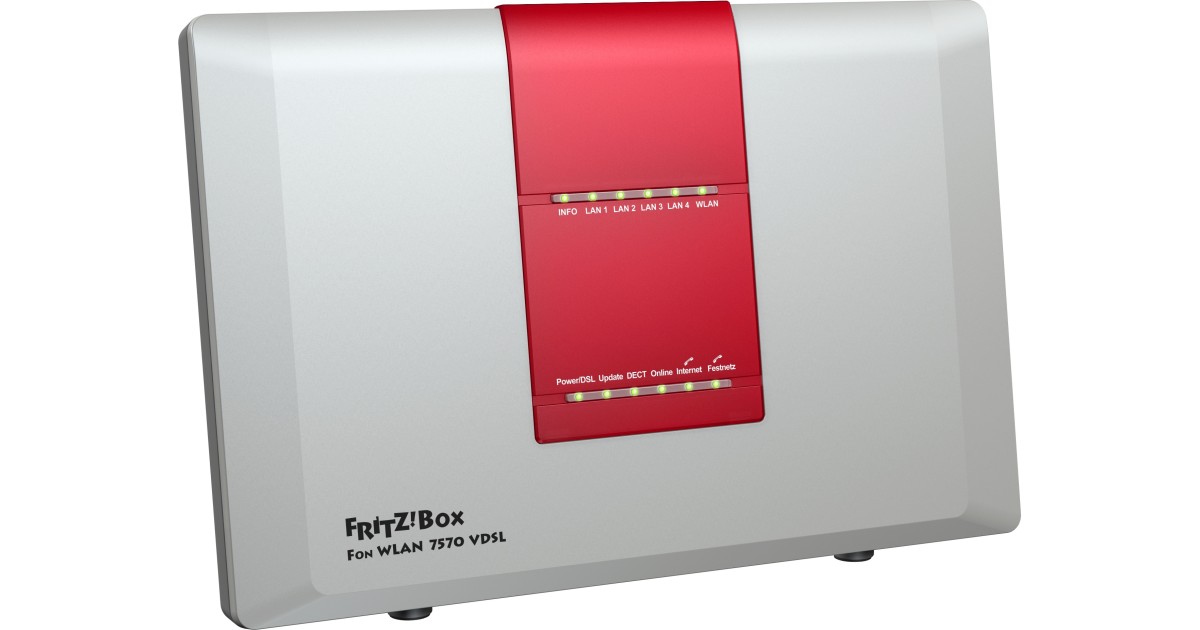 Avm Fritz Box Fon Wlan 7570 Vdsl AVM FRITZ!Box Fon WLAN 7570 VDSL Test