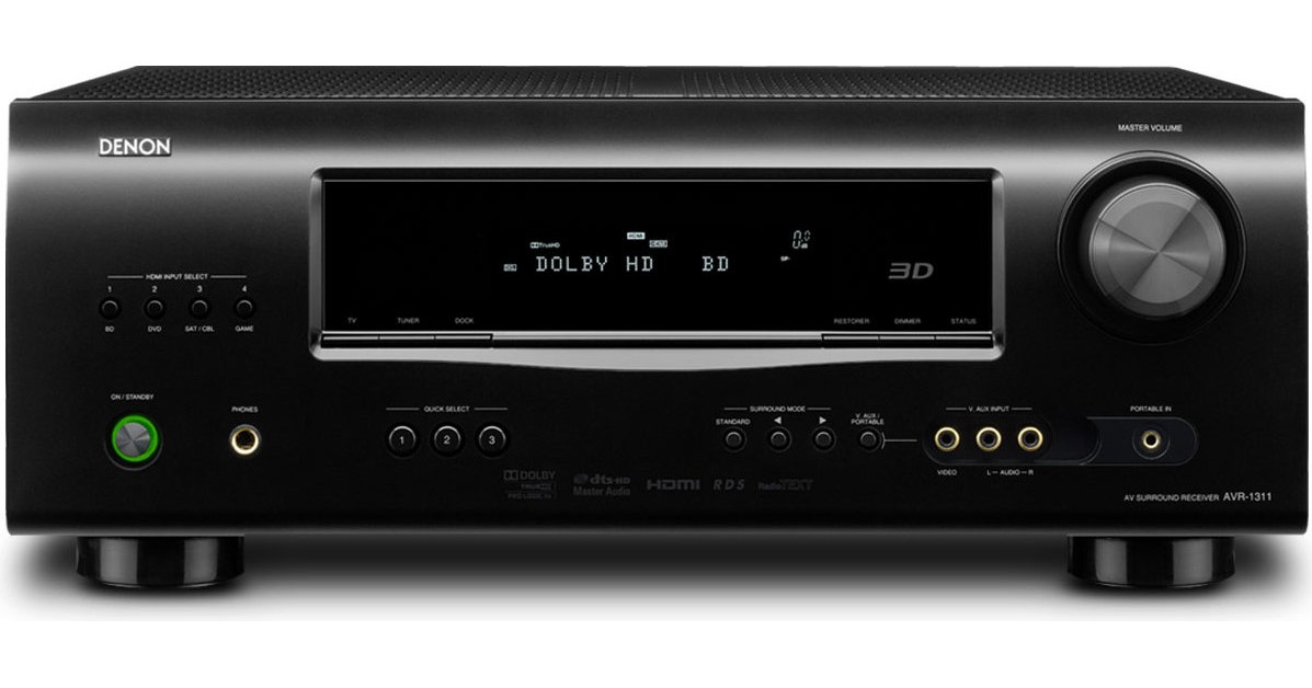 Denon AVR1311 im Test Unsere Analyse zum AVReceiver mit