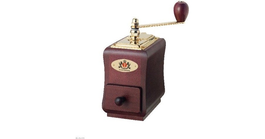 Zassenhaus 040098 Kaffeemühle Santiago, Holz, Natur, 19,8 x 8,9 x 14 c