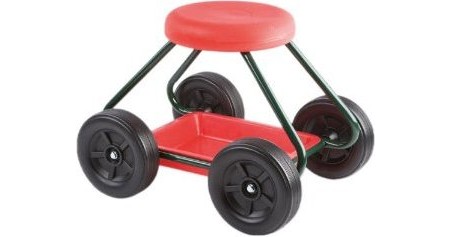 Wenko Gartenrollsitz mit Ablage | Testberichte.de