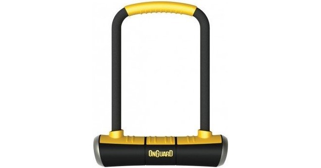 OnGuard Pitbull DT Bügelschloss - 115x230mm Fahrradschloss 14mm