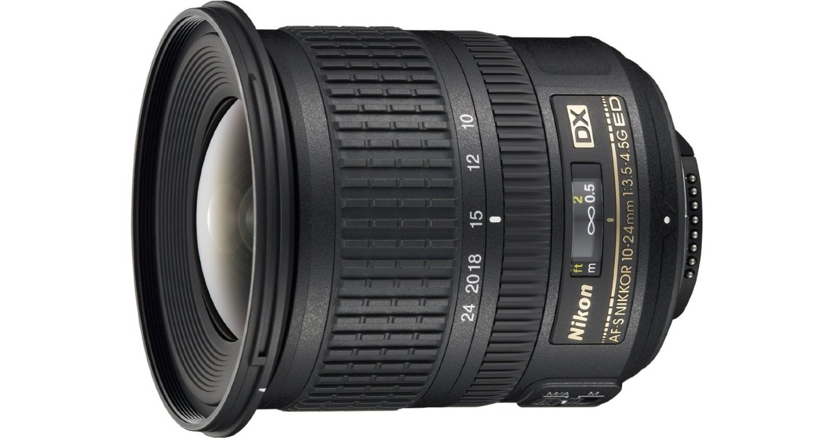 【美品】NikonAF-SDX NIKKOR 10-24mm Nikon AF-S DX Nikkor 10-24 mm 1:3,5-4,5G ED im Test: 1,8 gut