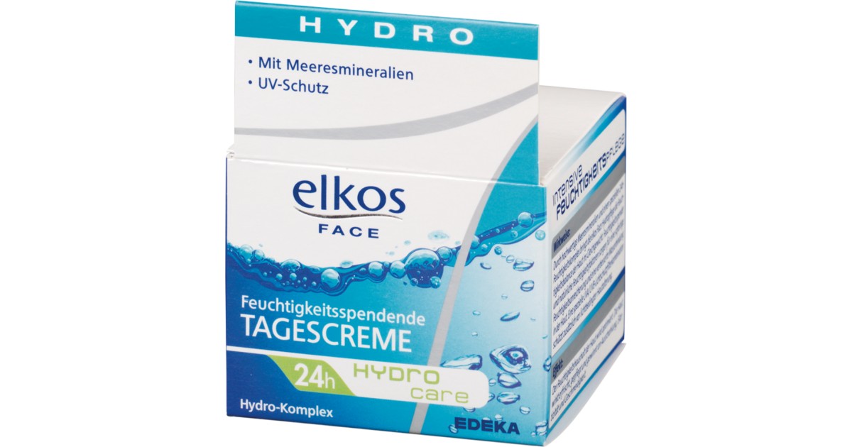 Edeka / elkos Face Feuchtigkeitsspendende Tagescreme im Test 1,0 sehr gut
