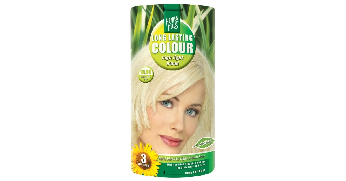 Henna Plus Long Lasting Colour 10.00 High light blond im Test