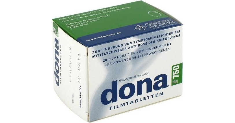 Rottapharm / Madaus Dona Filmtabletten 750 mg im Test: 2,8
