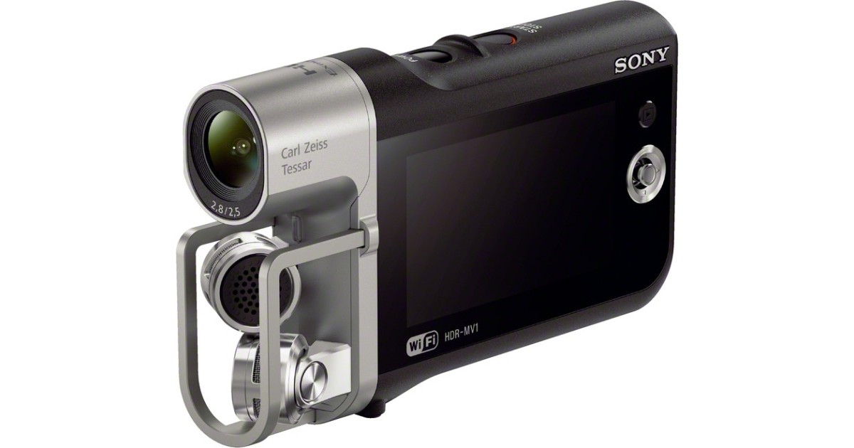 Sony HDR-MV1 im Test: 2,5 gut | Camcorder mit sauguter Sound-Aufnahme