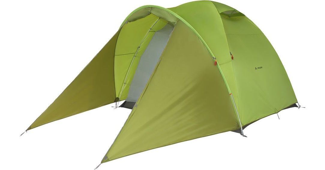 Vaude Campo Grande XT 3-4P | Vier-Personen-Zelt mit großem Vorzelt