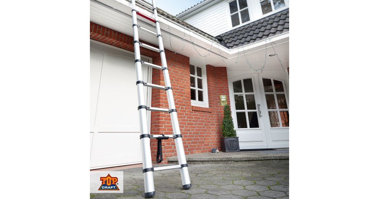 Aldi Nord / Top Craft Teleskopleiter Langes Schrumpfwunder