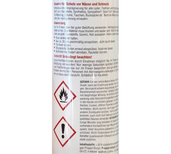 Imprägnol Universal Imprägnierspray im Test: 1,9 gut