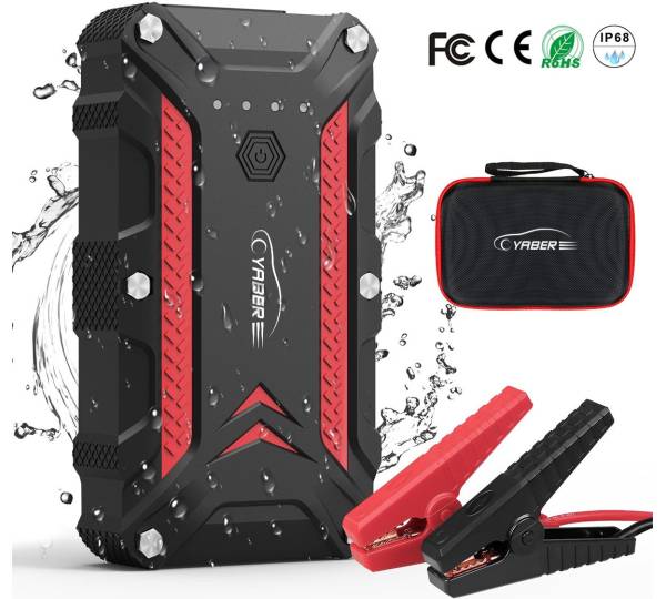 YABER Starthilfe Powerbank 5000A Spitzenstrom 23800 Produktbild-Vorschau 6