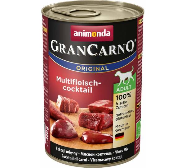 Animonda GranCarno Original Multifleischcocktail im Test: 1,8 gut