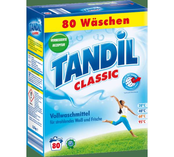Aldi Nord / Tandil Classic Vollwaschmittel im Test: 2,2 gut