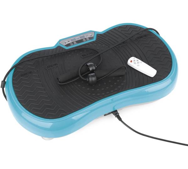 vitalmaxx massagerolle mit vibration VITALmaxx Vibrationstrainer rund 200W schwarz main image 0