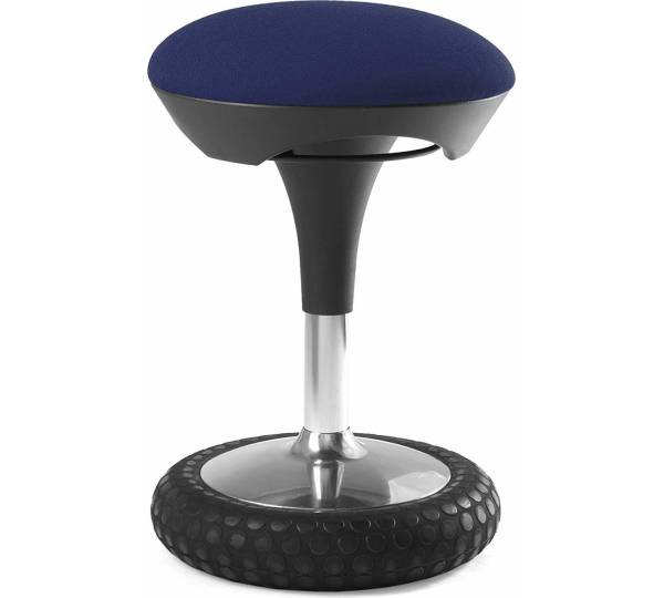 Topstar Sitness Bambino 20 – Sedia Fitness Per Bambini Con Punto D'Appoggio Dinamico – Rete Blu, Girevole E Regolabile