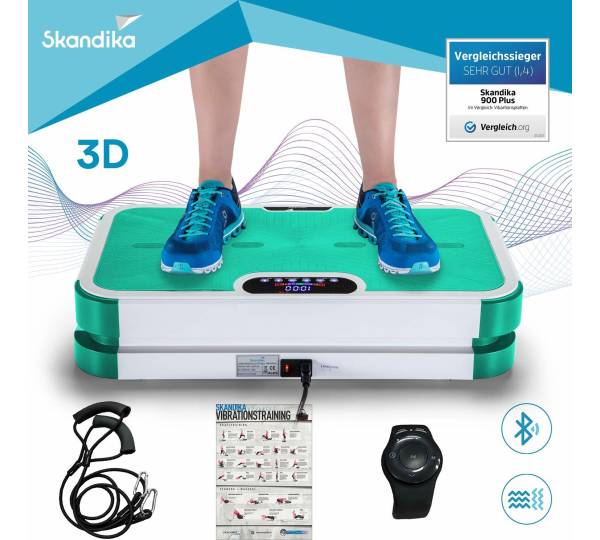 penisring verwenden skandika Home Vibration Plate 500 Vibrationsplatte weiß M for sale online