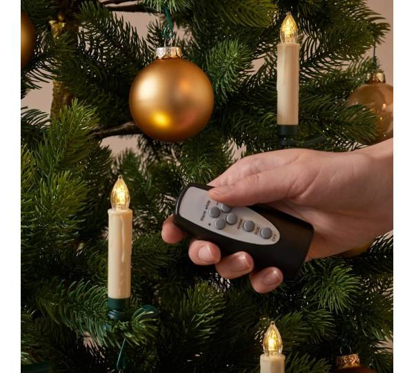 Aldi Nord / Lightzone Kabellose Christbaumkerzen