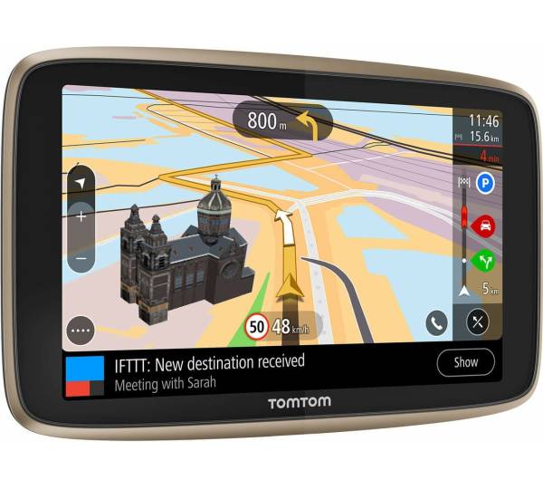 TomTom Go Premium X 2,2 gut Routenplanung, Telekommunikation und