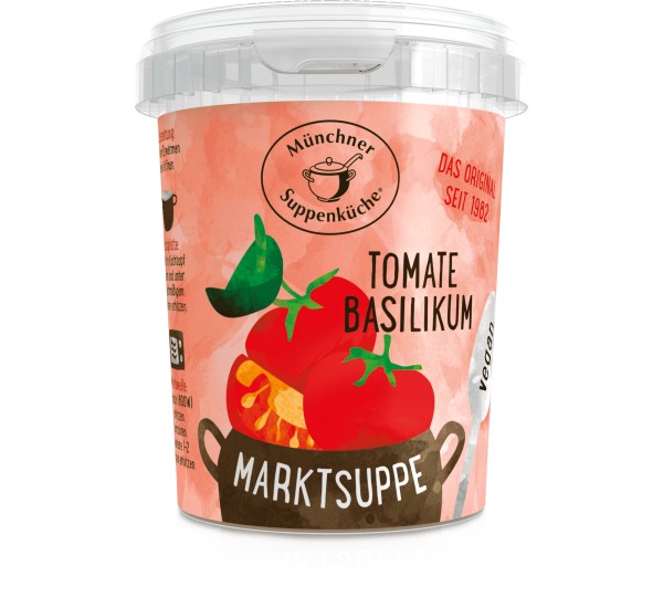 Münchner Suppenküche Marktsuppe Tomate Basilikum Test | Testberichte.de