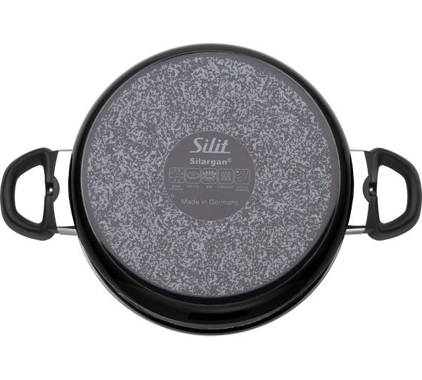 Silit Modesto Topf-Set, 4-teilig | Solides Topfset aus Silargan -Funktionskeramik