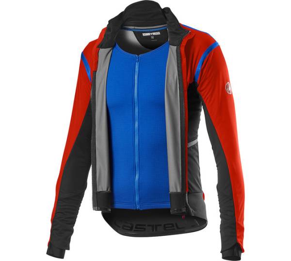 CASTELLI ALPHA RoS 2 Jacke Damen – Winddicht, Wasserabweisend, Für Winter-Radtouren