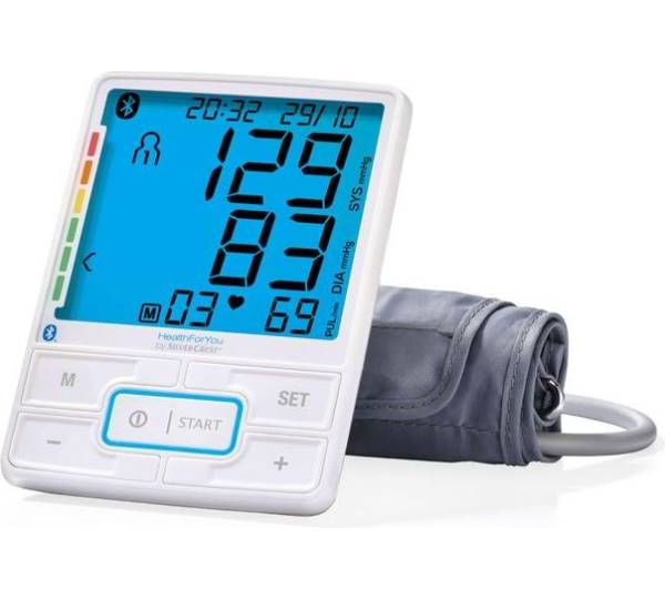 Lidl / Silvercrest Oberarm-Blutdruckmessgerät SBM69 Blutdruck | Bluetooth Kann und