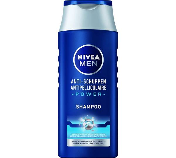 NIVEA MEN Anti-Schuppen Power Shampoo – 250 Ml, Mit Bambus-Extrakt, Befreit Bis Zu 100% Von Sichtbaren Schuppen