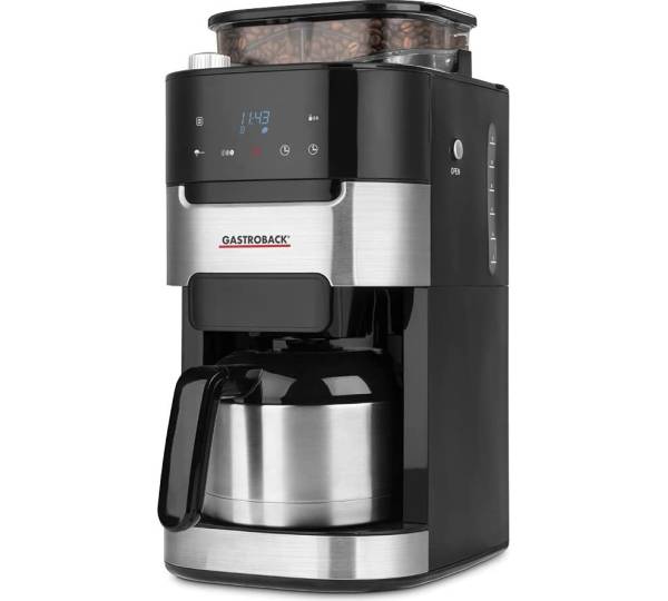 Gastroback Grind & Brew Pro Thermo (42711_S): 2,1 gut |  Filter-Kaffeemaschine mit Mahlwerk