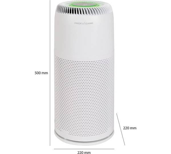 ProfiCare Luftreiniger PC-LR 3076 – Für Räume Bis 60 M², 4-fach Filtersystem, Allergiker Geeignet, Leise & Mit Fernbedienung