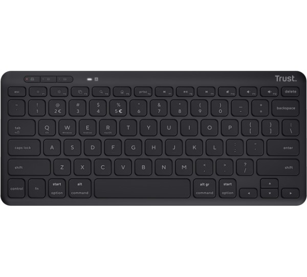 Trust Lyra Compact Wireless Keyboard: 1,7 gut | Sehr kompakte Bluetooth- Tastatur