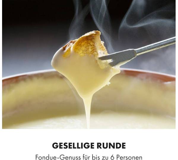 Klarstein Bambus Fondue: 1,8 gut | Optisches Highlight ohne Schnickschnack