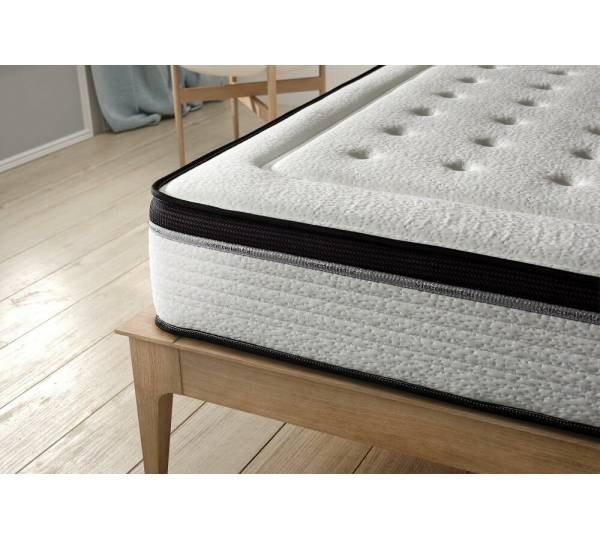 KUO Dream Memory Cell Plus Matratze – 30 Cm Hoch, 90x200 Cm, ViscoGel-Titan Mit Lendenwirbelstütze Für Erholsamen Schlaf