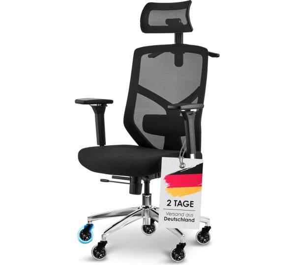 Net Motion Bürostuhl Testsieger (zerlegt