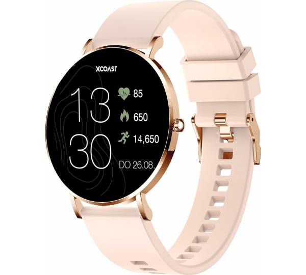 XCOAST SIONA 2 Smartwatch 42 mm Topas Silver kopen ? Electronic