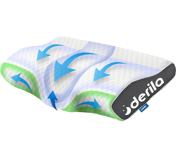 Derila Queensize Memory Foam Kissen: 2,0 gut