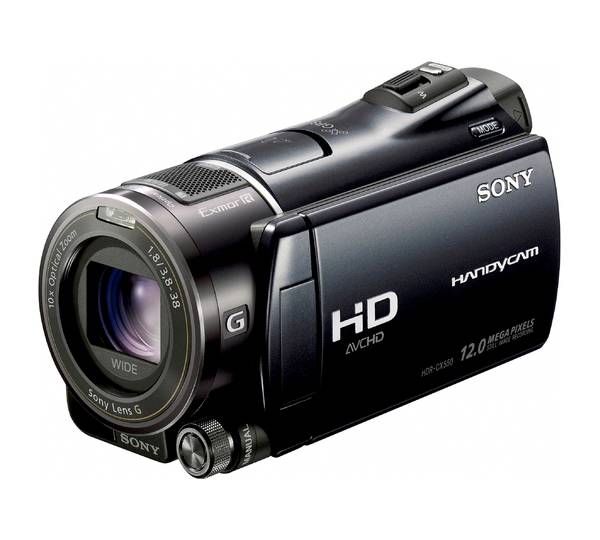 Sony ビデオカメラ HDR-CX550 Sony HDR-CX550 im Test: 1,7 gut | Full HD-Videos mit Geotagging