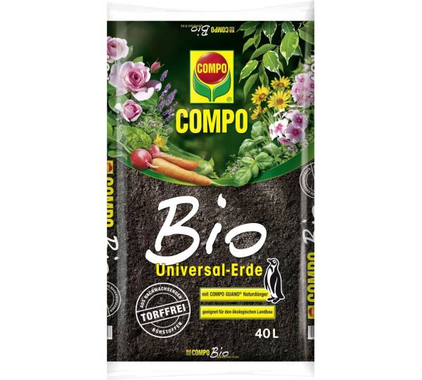 Compo Bio Universal-Erde, torffrei im Test: 2,3 gut