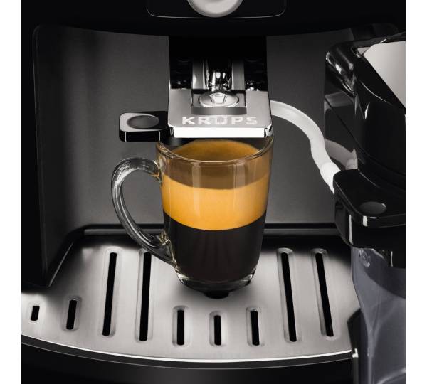 Krups Latt\'Espress EA 8298 mit Test: Einsteigergerät | im 1,9 wohlschmeckendem gut Cappuccino