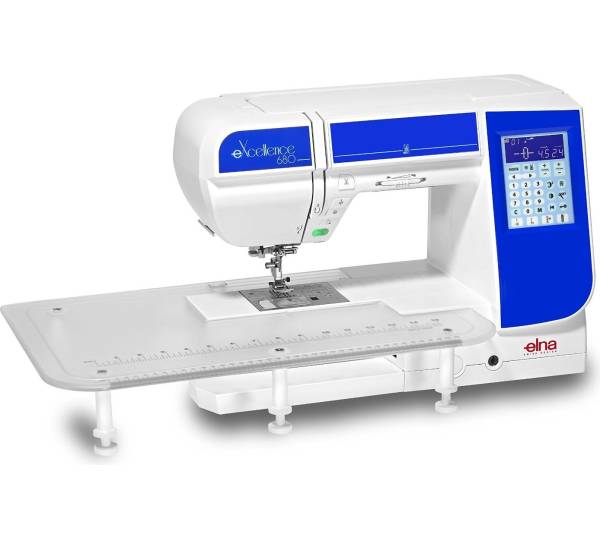Elna eXcellence 680 Präzise, modern und mit großer Durchstichskraft