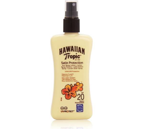 Hawaiian Tropic Satin Protection Sun Spray Lotion LSF 20 1,3 sehr gut