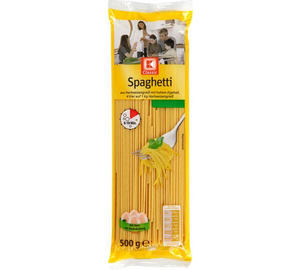 Kaufland / KClassic Spaghetti im Test Testberichte.de