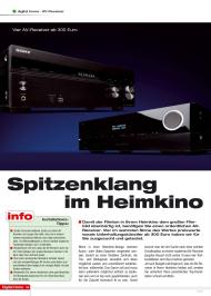 digital home: Spitzenklang im Heimkino (Ausgabe: 2)