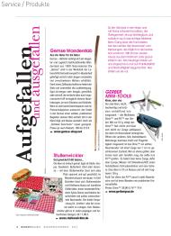 Wandermagazin: Aufgefallen und ausgefallen (Ausgabe: Nr. 173 (November/Dezember 2013))