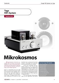 AV-Magazin.de: Design HiFi-System von Taga: Mikrokosmos (Vergleichstest)