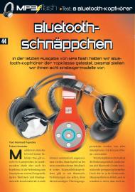 MP3 flash: Bluetooth-Schnäppchen (Ausgabe: 1)
