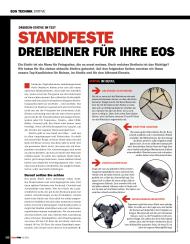 CanonFoto: Standfeste Dreibeiner für Ihre EOS (Ausgabe: 1/2013 (Dezember-Februar))