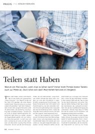 iPadWelt: Teilen statt Haben (Ausgabe: 5/2013 (September/Oktober))