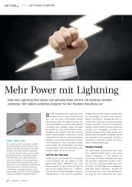 iPadWelt: Mehr Power mit Lightning (Ausgabe: 4/2013 (Juli/August))